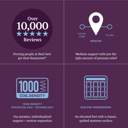 Beautyrest World Class mattress diagram