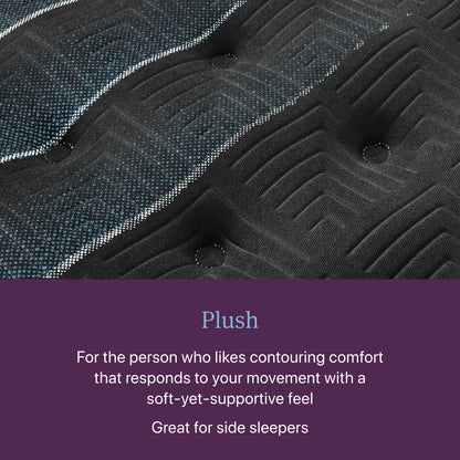 Closeup image of the plush World Class mattress